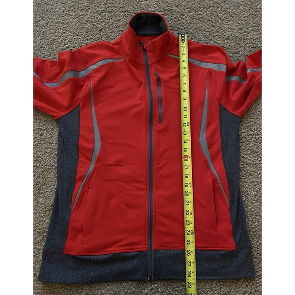 Lululemon Mens Kung Fu Full Zip Jacket Red Size Large - Picture 7 of 7